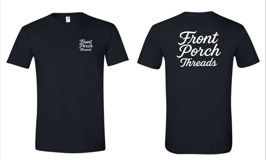 Black “Classic Script” Tee